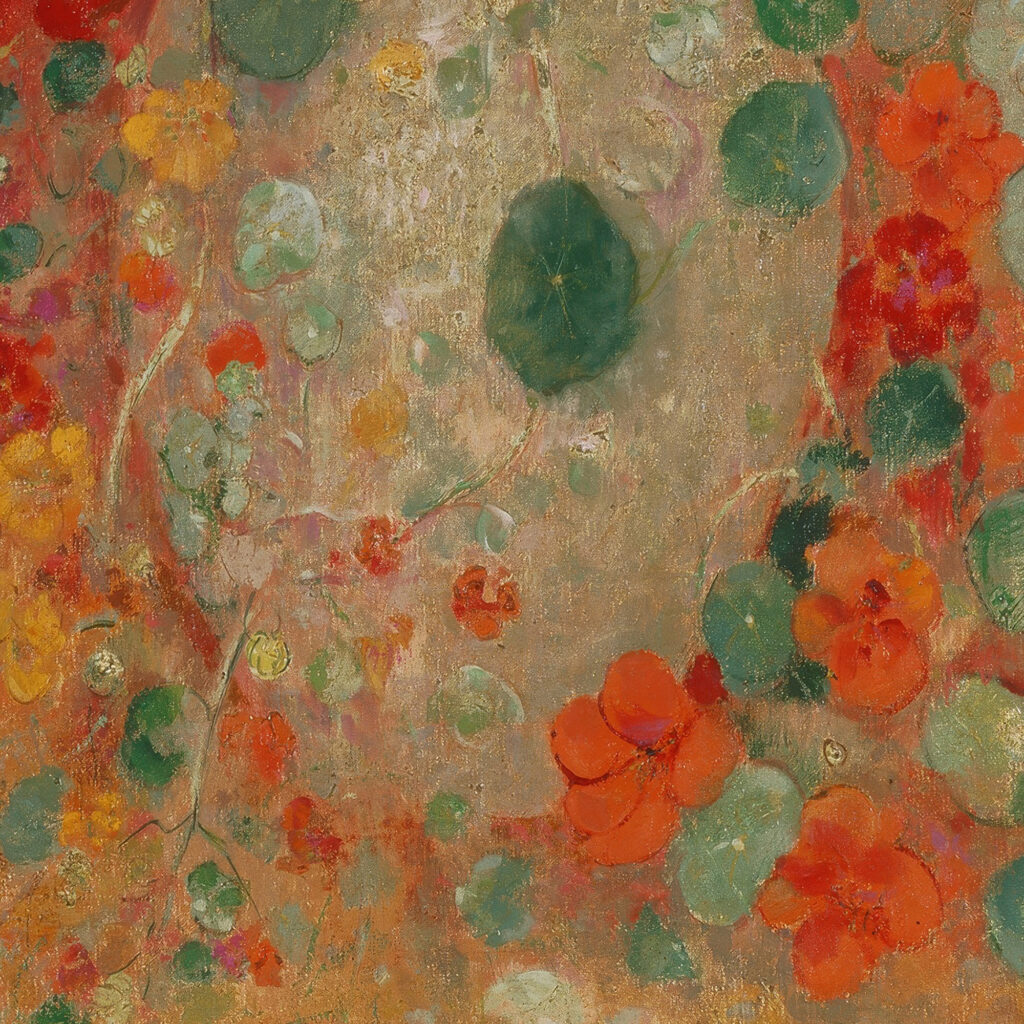 Nasturtiums 1905 Odilon Redon 8 mockup