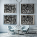 Natteliv 1931 John Christensen framed posters mockup