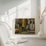 Naturaleza muerta con peine y jarra 1924 Joaquin Torres Garcia 4 mockup