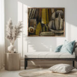 Naturaleza muerta con peine y jarra 1924 Joaquin Torres Garcia 5 mockup