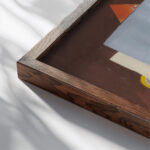 Nature Morte 1926 Georges Valmier 1 close up dark wood mockup