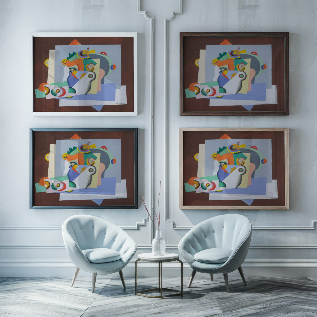 Nature Morte 1926 Georges Valmier 1 framed posters mockup