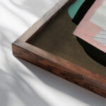 Nature Morte 1926 Georges Valmier close up dark wood mockup