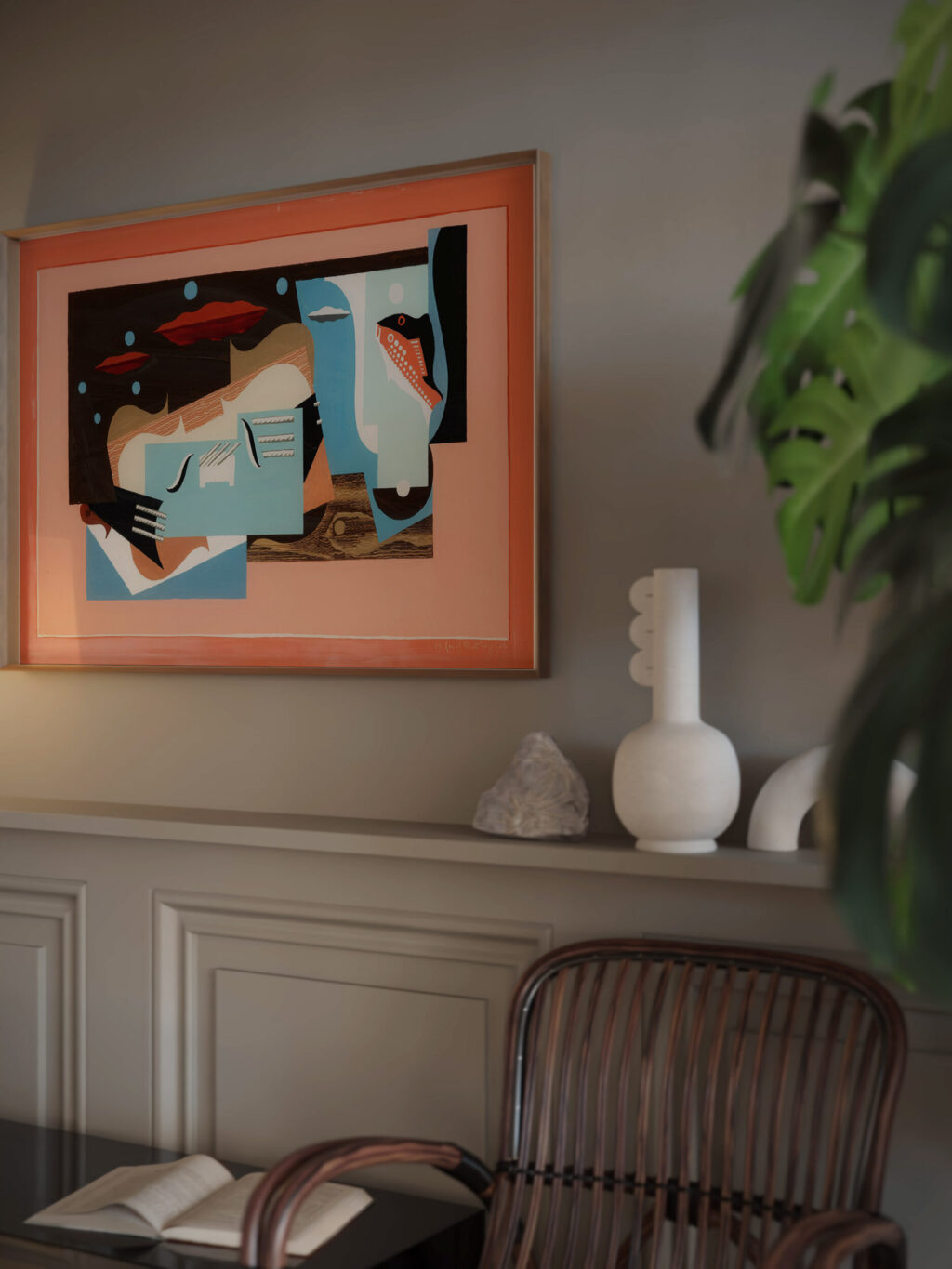 Nature Morte A La Grande Ourse 1926 Louis Marcoussis video mockup