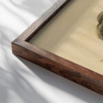 Nature Morte A La Pipe 1913 Roger de La Fresnaye close up dark wood mockup