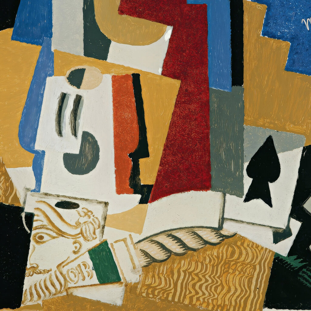 Nature Morte A Las De Pique Louis Marcoussis 8 mockup