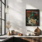 Nature Morte Au Menu Et Au Siphon circa 1920 Louis Marcoussis 6 mockup