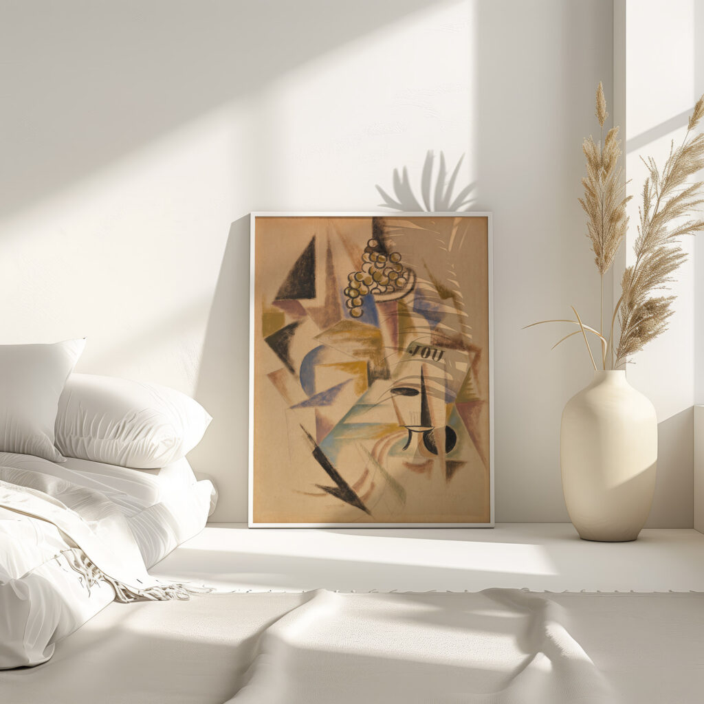 Nature Morte Aux Fruits 1920 Louis Marcoussis 4 mockup