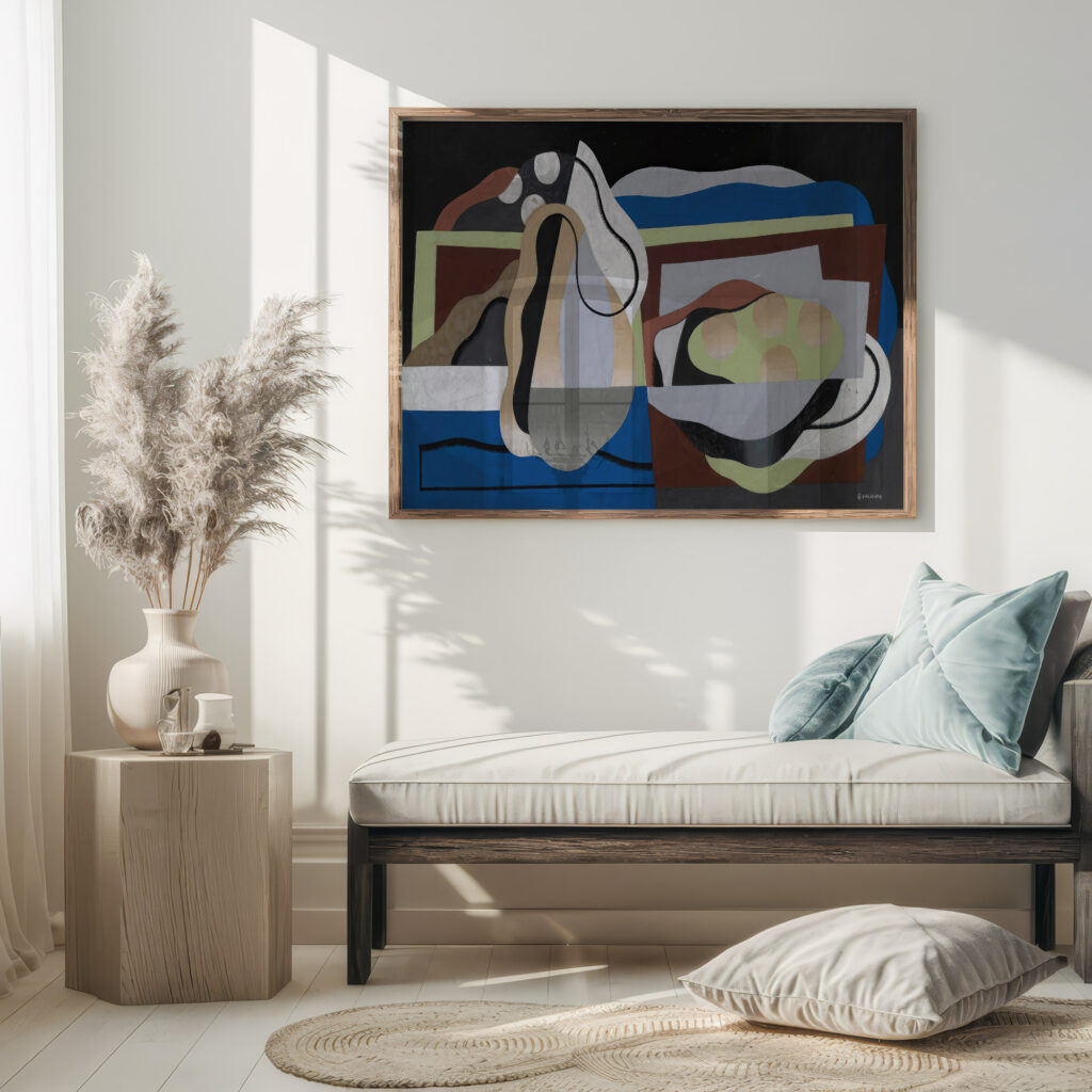 Nature Morte Aux Fruits 1929 Georges Valmier 5 mockup