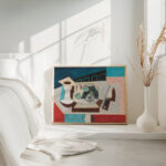 Nature Morte Aux Grenades Et Couteau Sur Un Gueridon circa 1925 Louis Marcoussis 4 mockup