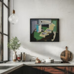 Nature Morte Aux Poissons Or Hyeres Ii circa 1928 Louis Marcoussis 6 mockup