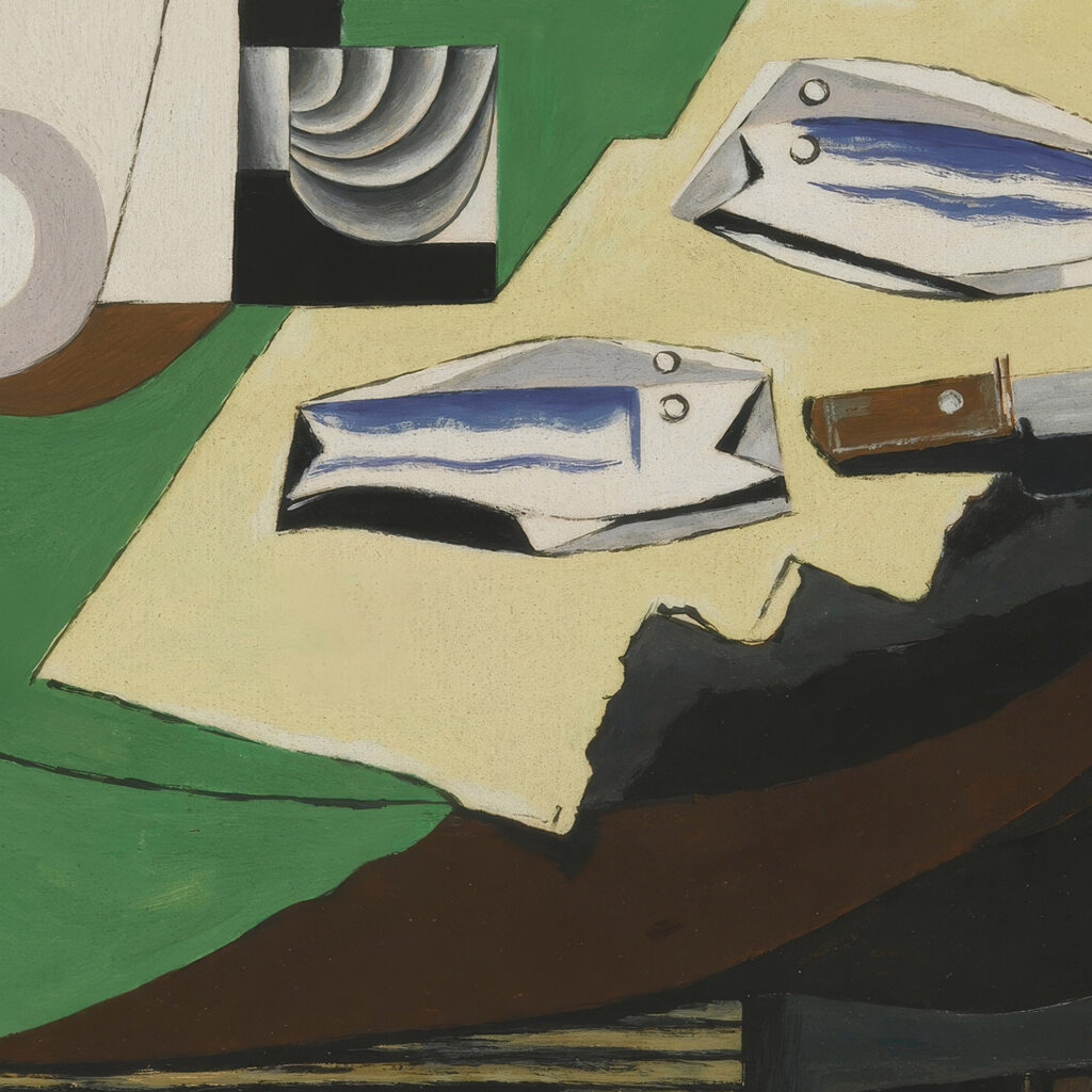 Nature Morte Aux Poissons Or Hyeres Ii circa 1928 Louis Marcoussis 8 mockup