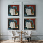 Nature Morte Avec Enveloppe Louis Marcoussis framed posters mockup