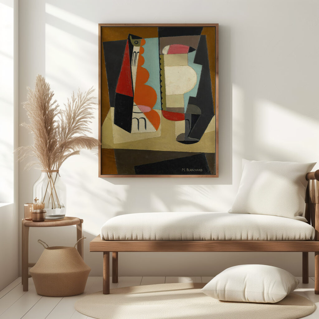 Nature Morte Cubiste 1917 Maria Blanchard 5 mockup