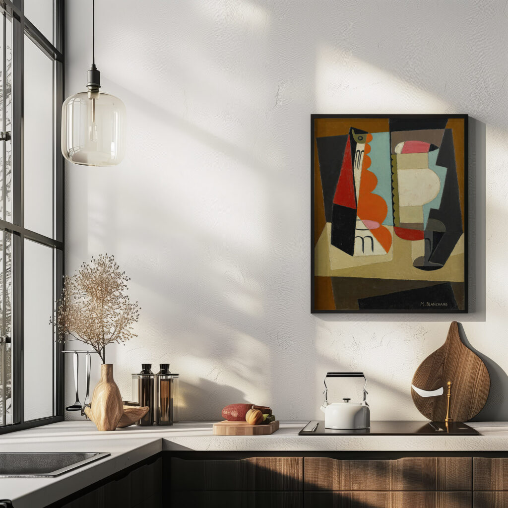 Nature Morte Cubiste 1917 Maria Blanchard 6 mockup