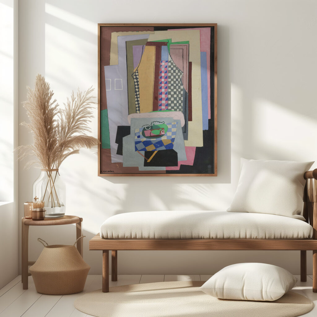 Nature Morte Devant La Fenetre 1925 Georges Valmier 5 mockup