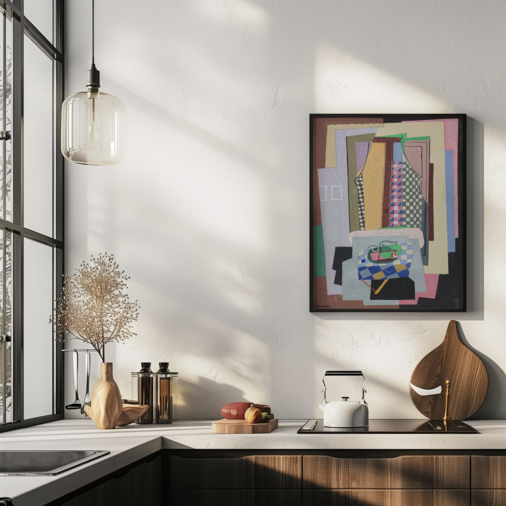 Nature Morte Devant La Fenetre 1925 Georges Valmier 6 mockup