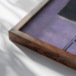 Nature Morte Devant Le Balcon 1929 Louis Marcoussis close up dark wood mockup