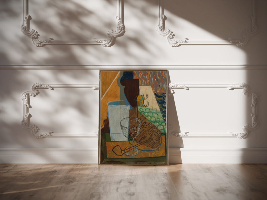 Nature Morte circa 1912 Louis Marcoussis video mockup