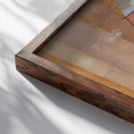 Nature morte 1918 Georges Valmier close up dark wood mockup