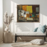 Nature morte au carre jaune 1913 Roger de La Fresnaye 5 mockup