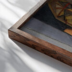 Nature morte aux jouets 1911 12 Georges Valmier close up dark wood mockup