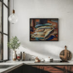 Nature morte aux poissons 1946 Youla Chapoval 6 mockup