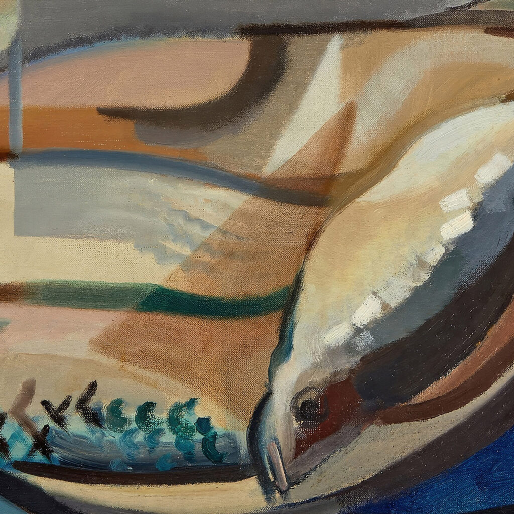 Nature morte aux poissons 1946 Youla Chapoval 8 mockup