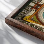 NetzSchlange vom WiliWaldSkt. AdolfThurmHoofRingUhrwald in Amerika 1921 Adolf Wolfli close up dark wood mockup