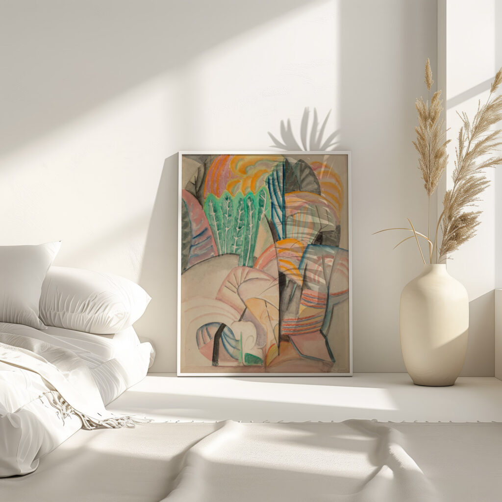 New England Fall Landscape Autumn 1917 Marguerite Thompson Zorach 4 mockup