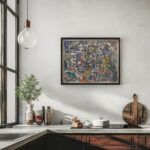 New York City Birds Eye View 1920 Joaquin Torres Garcia 6 mockup