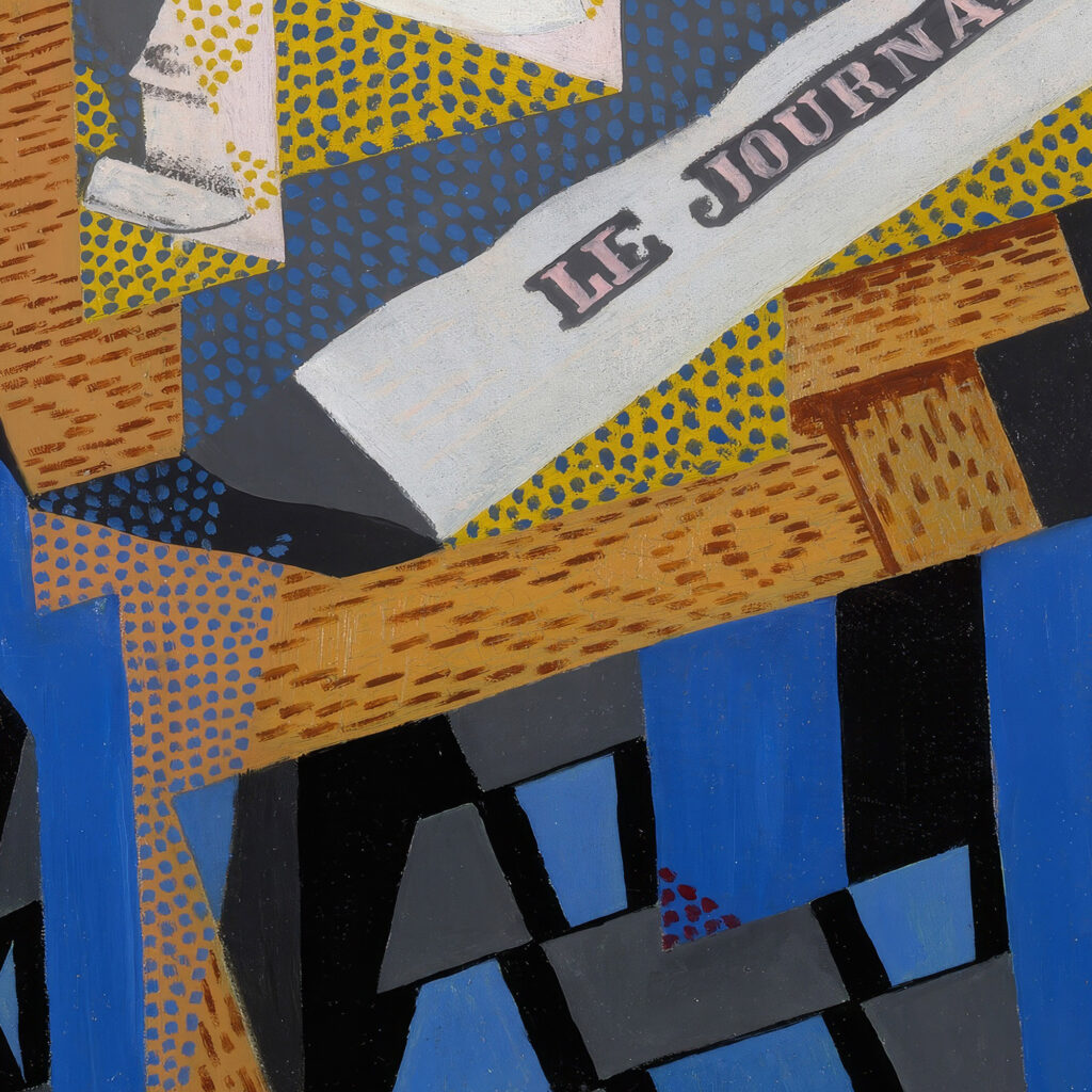 Newspaper and Fruit Dish 1916 Juan Gris 8 mockup