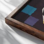 Nicodemus 1962 Binder topaz close up dark wood mockup