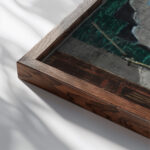 Night Cafe c. 1923 Louis Marcoussis close up dark wood mockup