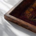 Night Feast 1921 Paul Klee close up dark wood mockup