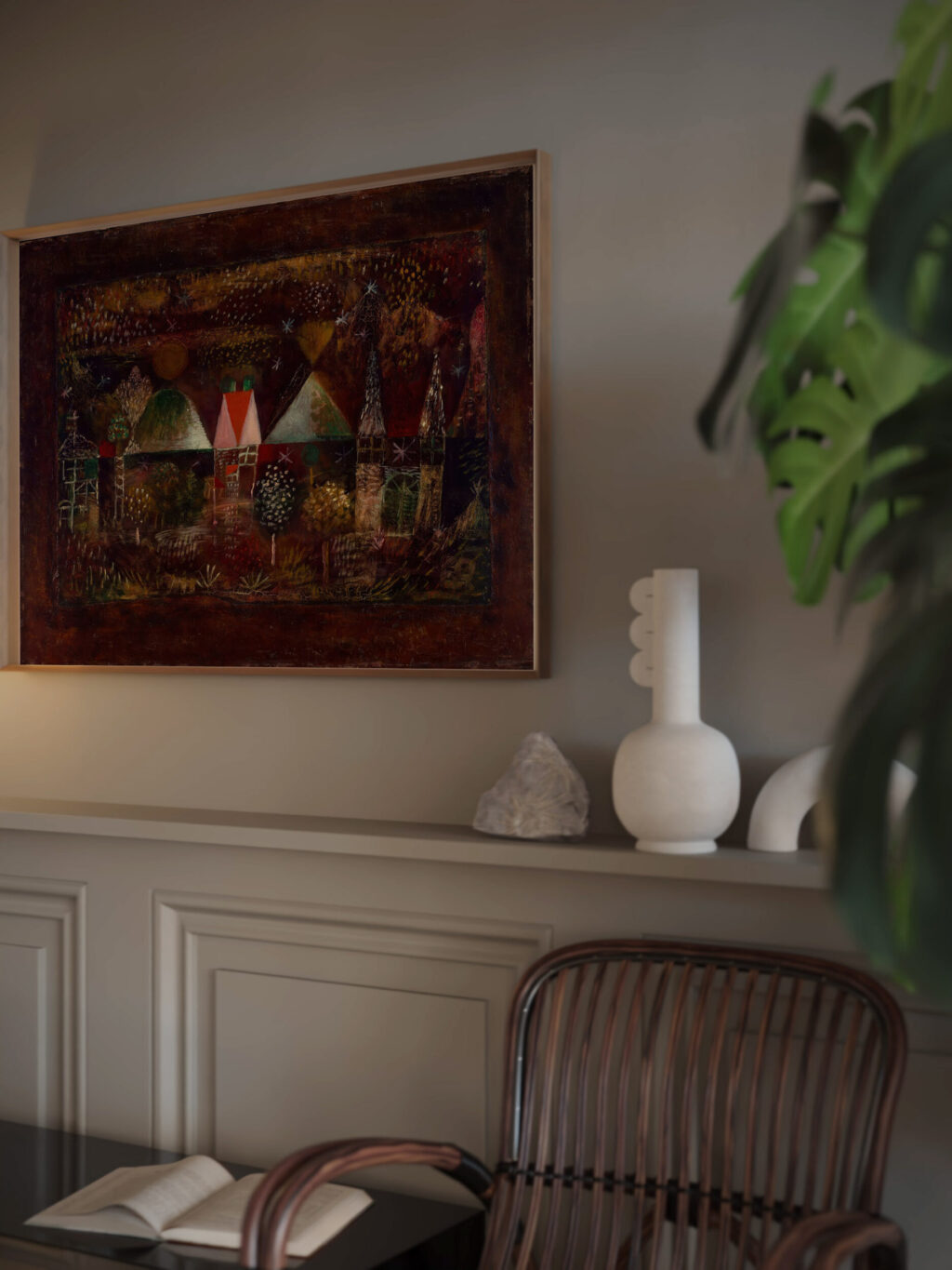 Night Feast 1921 Paul Klee video mockup