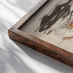 Night Hunt 1942 Arnold Peter Weisz Kubincan close up dark wood mockup