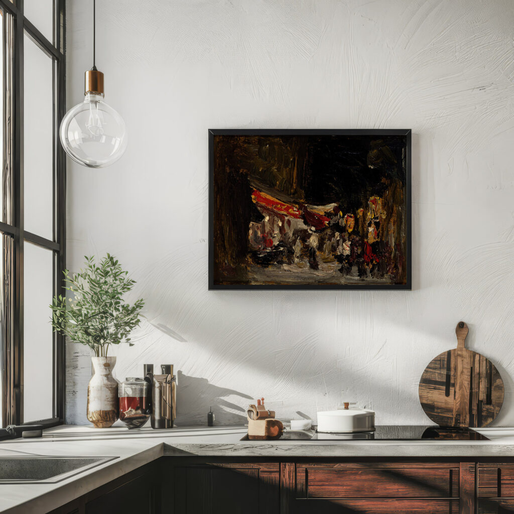 Night on Boardwalk 1898 Robert Henri 6 mockup