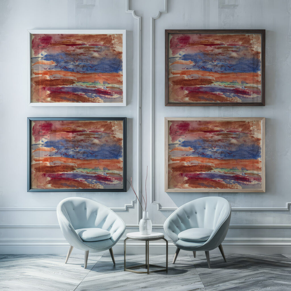 Nightmare – War 1914 Rik Wouters framed posters mockup