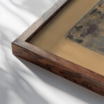 Nimfen 1923 James Ensor close up dark wood mockup