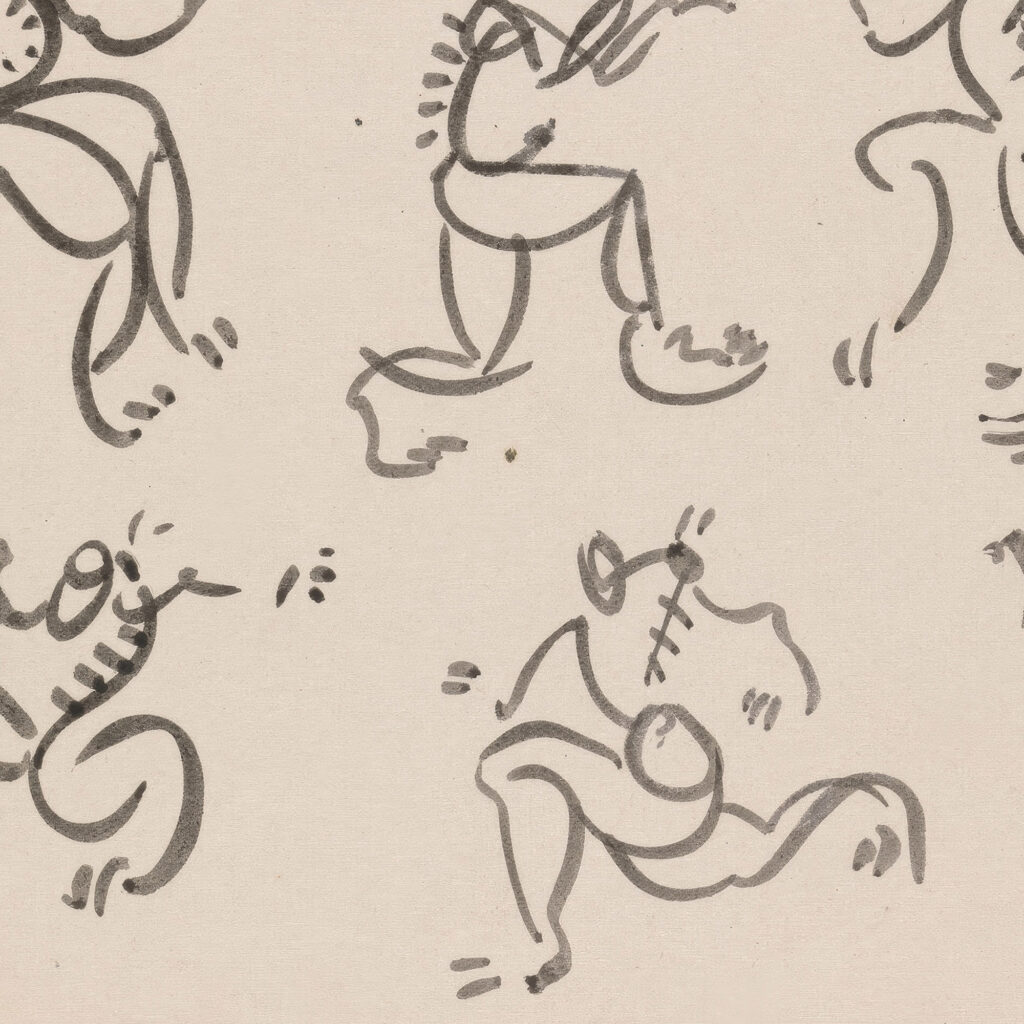 Nine Dancing Figures in Three Registers 1910 1915 Henri Gaudier Brzeska 8 mockup