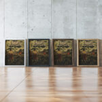 Noa Noa 1894 Paul Gauguin framed posters mockup