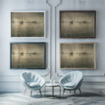 Nocturne 1879 1880 James Abbott McNeill Whistler framed posters mockup