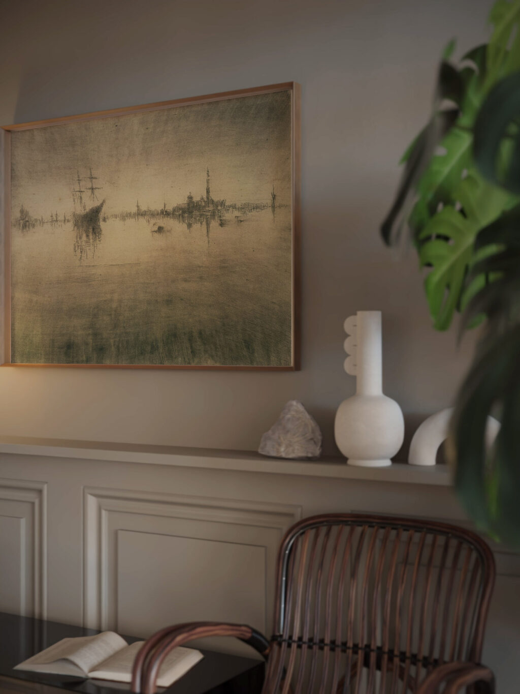 Nocturne 1879 1880 James Abbott McNeill Whistler video mockup