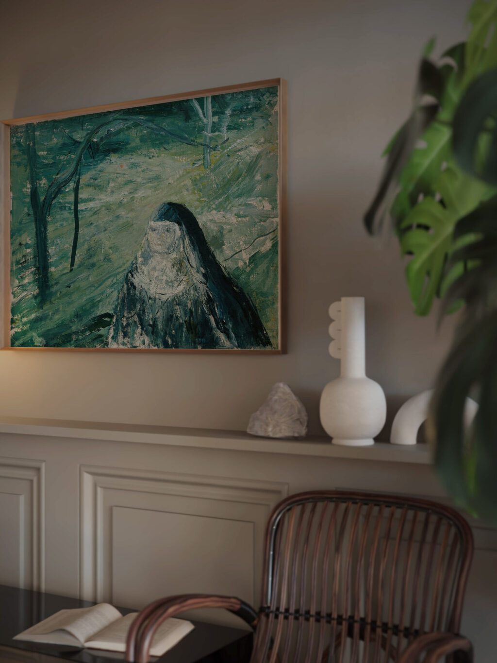 Nonne 1930 Wilhelm Thony video mockup