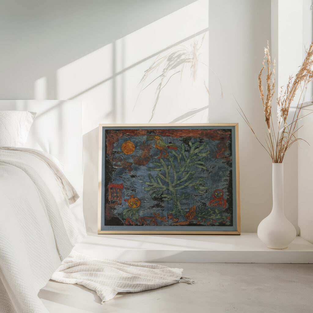 Nordic Fairy Tale 1930 Paul Klee 4 mockup