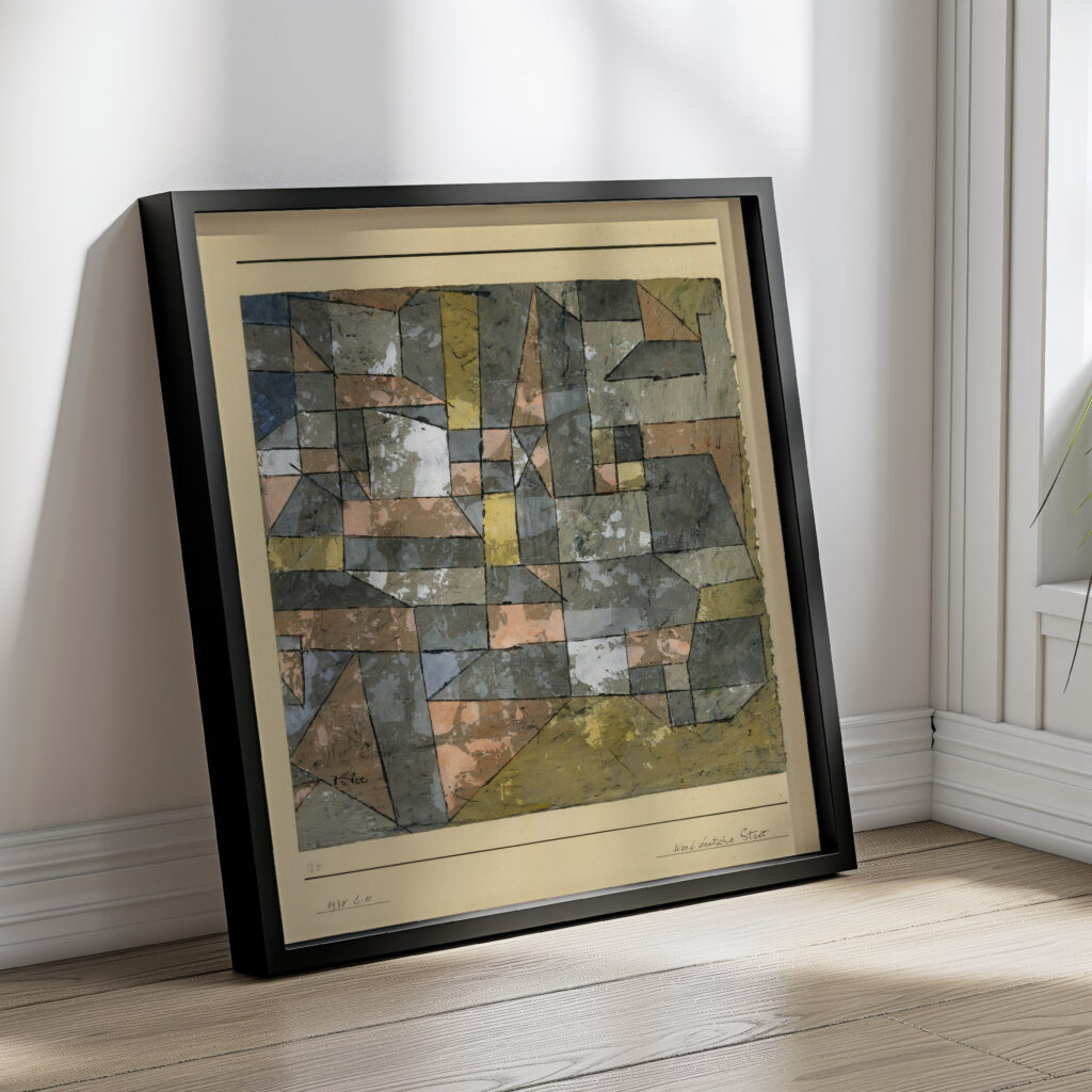 North German 1930 Paul Klee 4 mockup