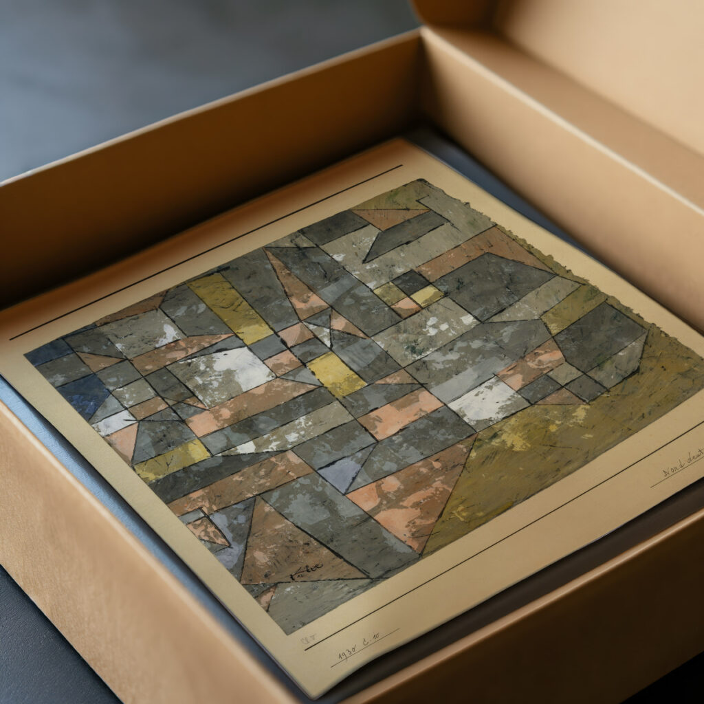 North German 1930 Paul Klee video mockup