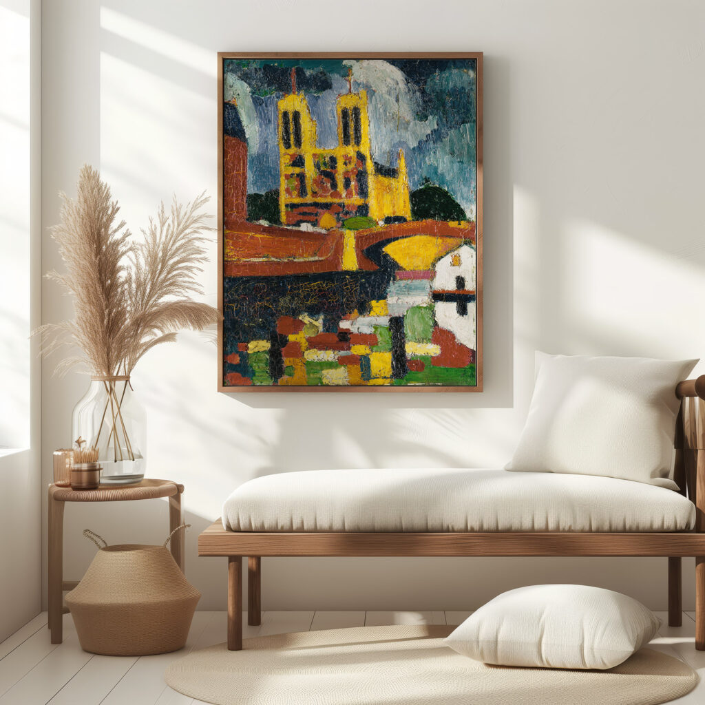 Notre Dame ca. 1907 Henry Lyman Sayen 5 mockup