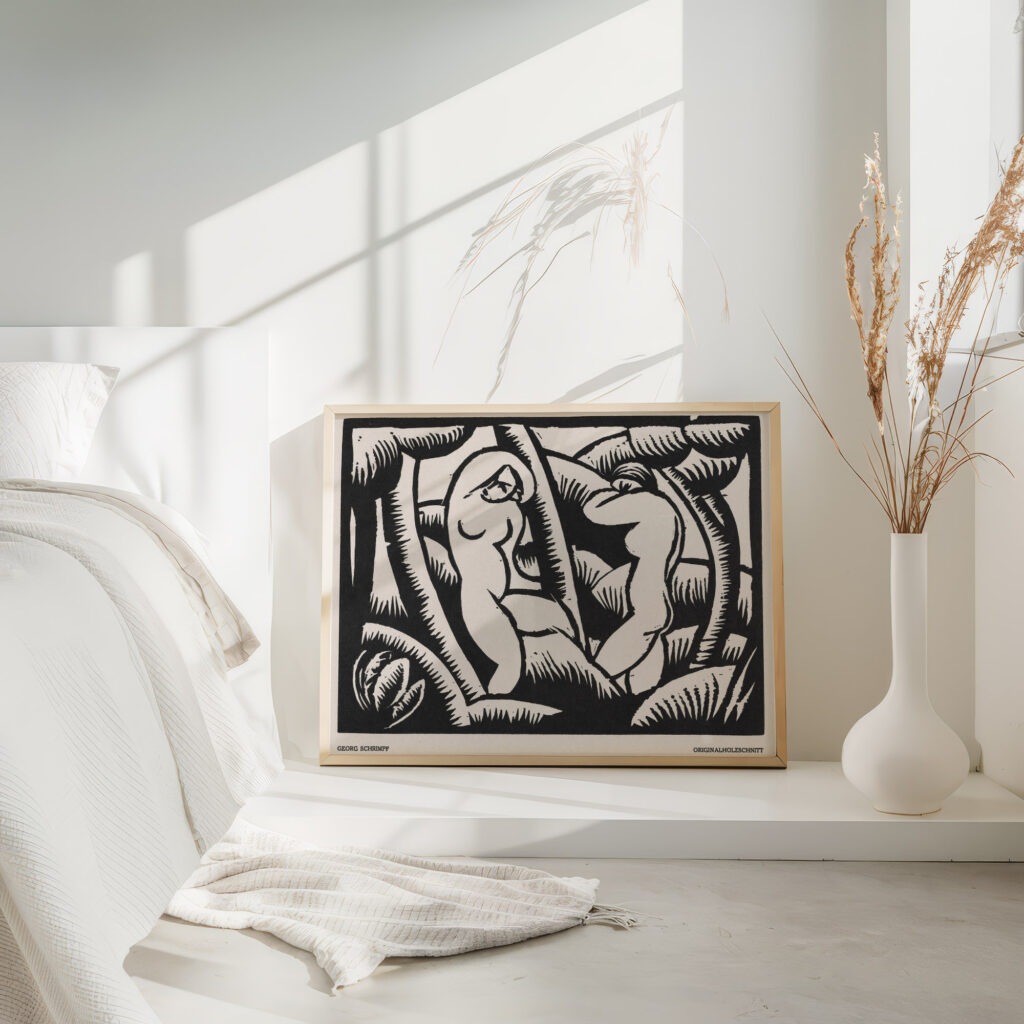Nude IX 1918 Georg Schrimpf 4 mockup